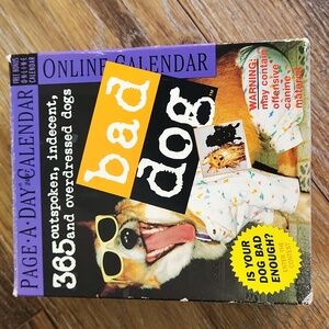 Bad Dog 2007 Calendar